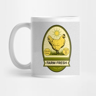 Organic Poultry Farming Mug